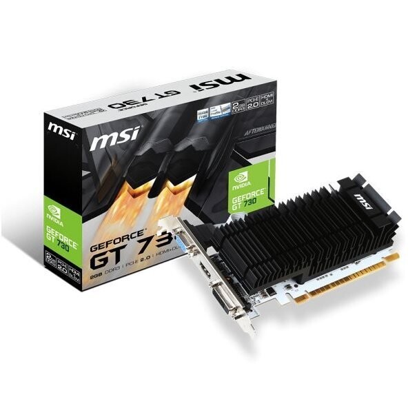 MSI VGA 2GB GT730 LP Silent V/H/DVI