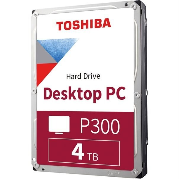 Toshiba HD3.5" SATA3 4TB P300 High Perform./5.4k Puffer: 128 MB