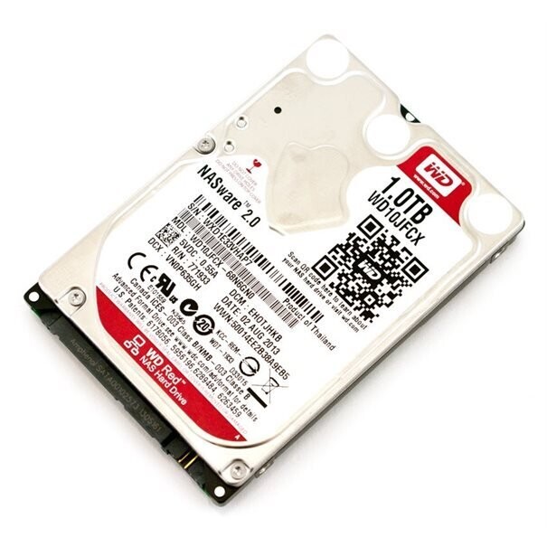 WD HD2.5" SATA3 1TB WD10JFCX / 24x7 / NAS (Di)
