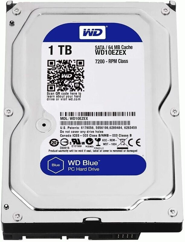 WD HD3.5" SATA3 1TB WD10EZEX