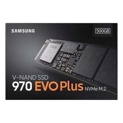 SSD M.2 (2280) 500GB Samsung 970 EVO Plus (NVMe) TCG Opal Encryption