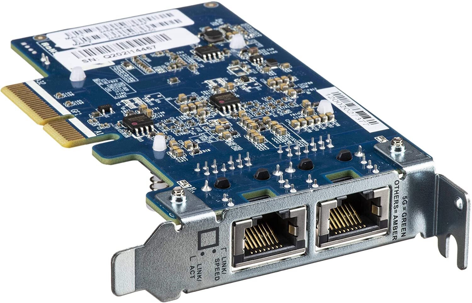 QNAP LAN Card 2x 5GbE RJ45 PCIe Erweiterungskarte