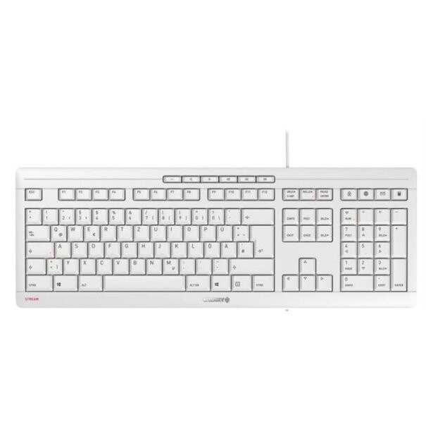 Cherry Keyboard STREAM [FR] pale grey
