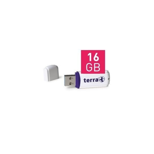 TERRA USThree USB3.0 16GB white Read/Write ~ 110/10 MB/s