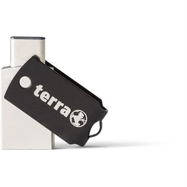 TERRA USThree A+C USB3.1 16GB black Read/Write ~ 110/30 MB/s