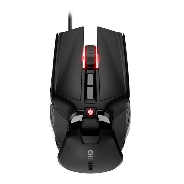 Cherry Mouse MC 9620 FPS Gaming black High-End Maus mit verstellbarer Handballenauflage