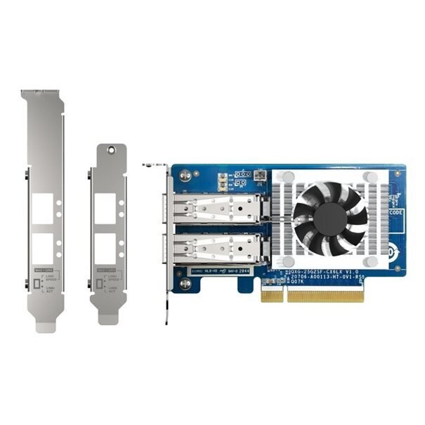 QNAP QXG-25G2SF-CX6 Carte réseau Interne Fibre 25000 Mbit/s