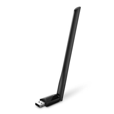 TP-Link Clé WiFi AC600 Mbps Archer T2U Plus, dongle wifi, wifi usb, clé wifi puissante, antenne à gain élevé 5dBi, Compatible avec Windows 10/8.1/8/7/XP et Mac OS X