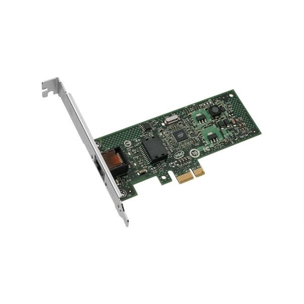 Intel E1G31CTG1P20 carte réseau Ethernet 1000 Mbit/s Interne - Cartes réseau (Interne, Avec fil, PCI Express, Ethernet, 1000 Mbit/s, Vert)