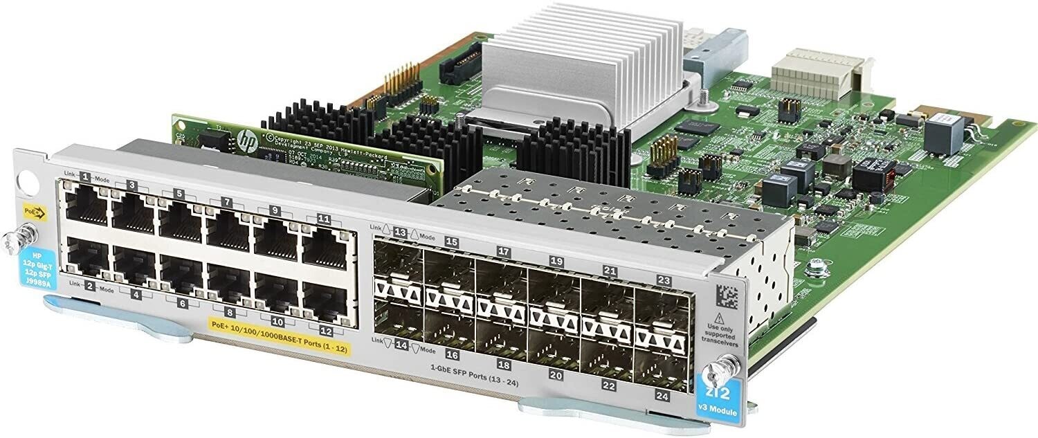 HP Modul zl2 v3 12xGBit PoE+/12xSFP J9989A