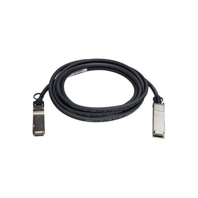 QNAP CAB-NIC40G30M-QSFP câble d'InfiniBand 3 m QSFP+ Noir - Câbles d'infiniband (3 m, QSFP+, QSFP+, Mâle/Mâle, Noir, 40 Gbit/s)