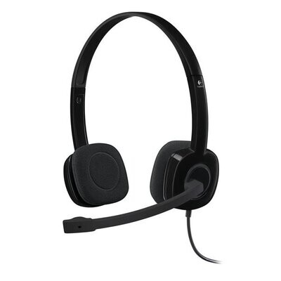 Logitech Headset H151 2.0 Klinke black