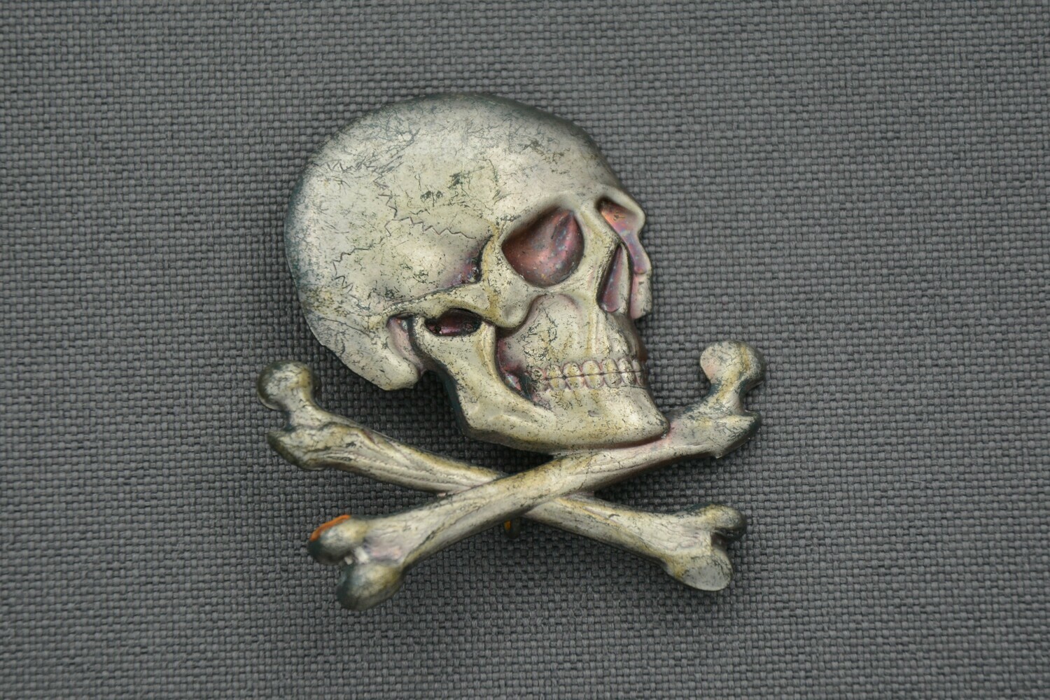 Spanish Lusitania Cavalry Skull Insignia