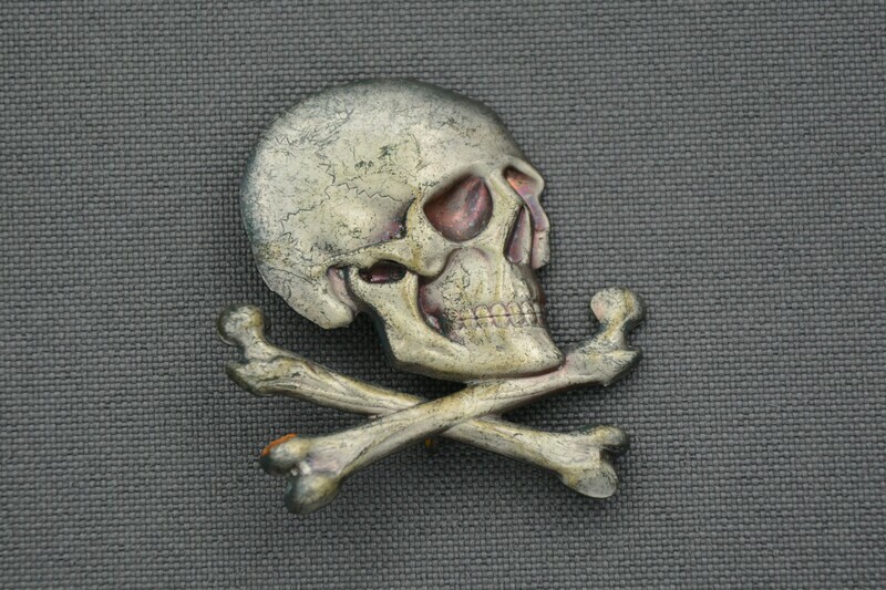 Spanish Lusitania Cavalry Skull Insignia