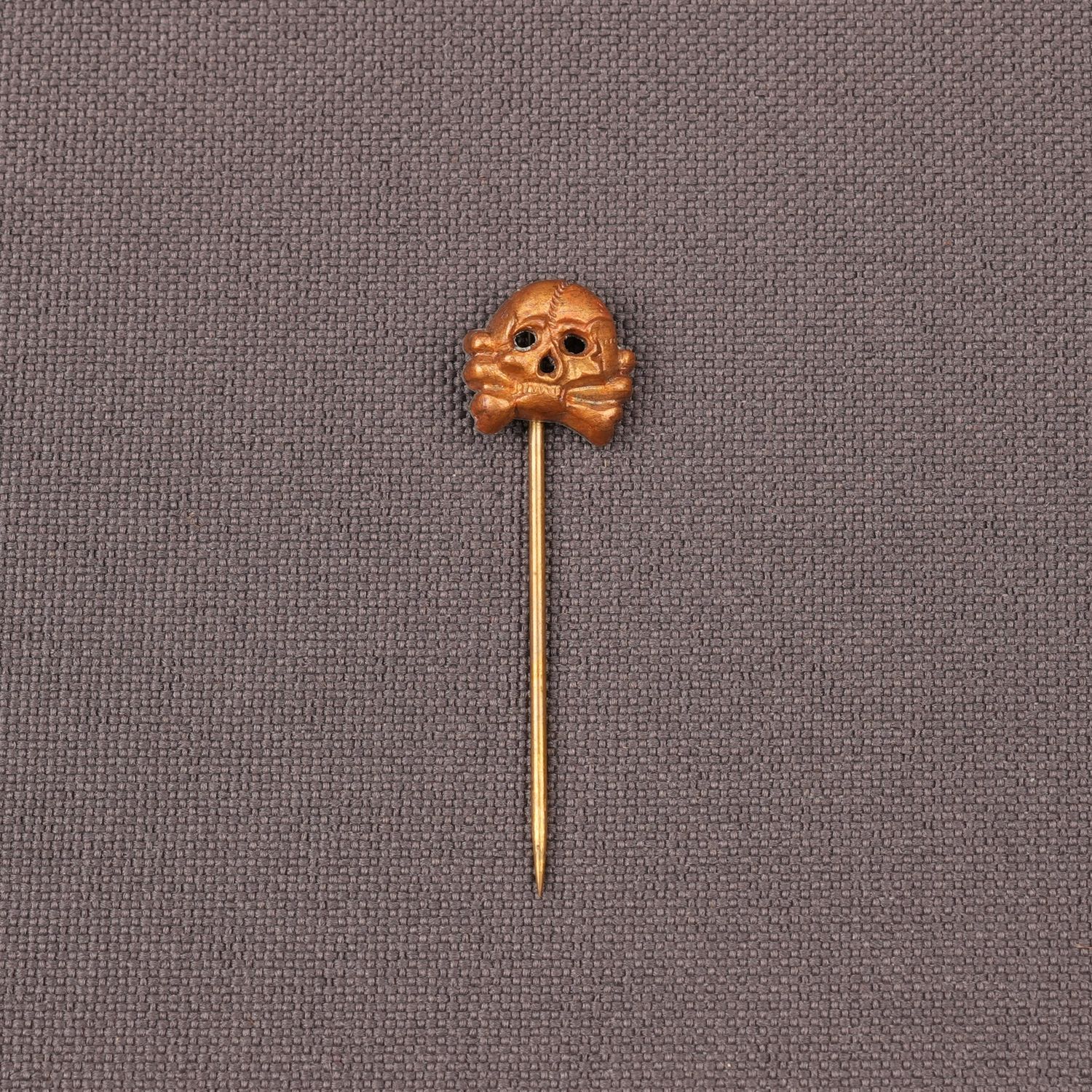 German 1930's Skull / Totenkopf Stickpin Cupal