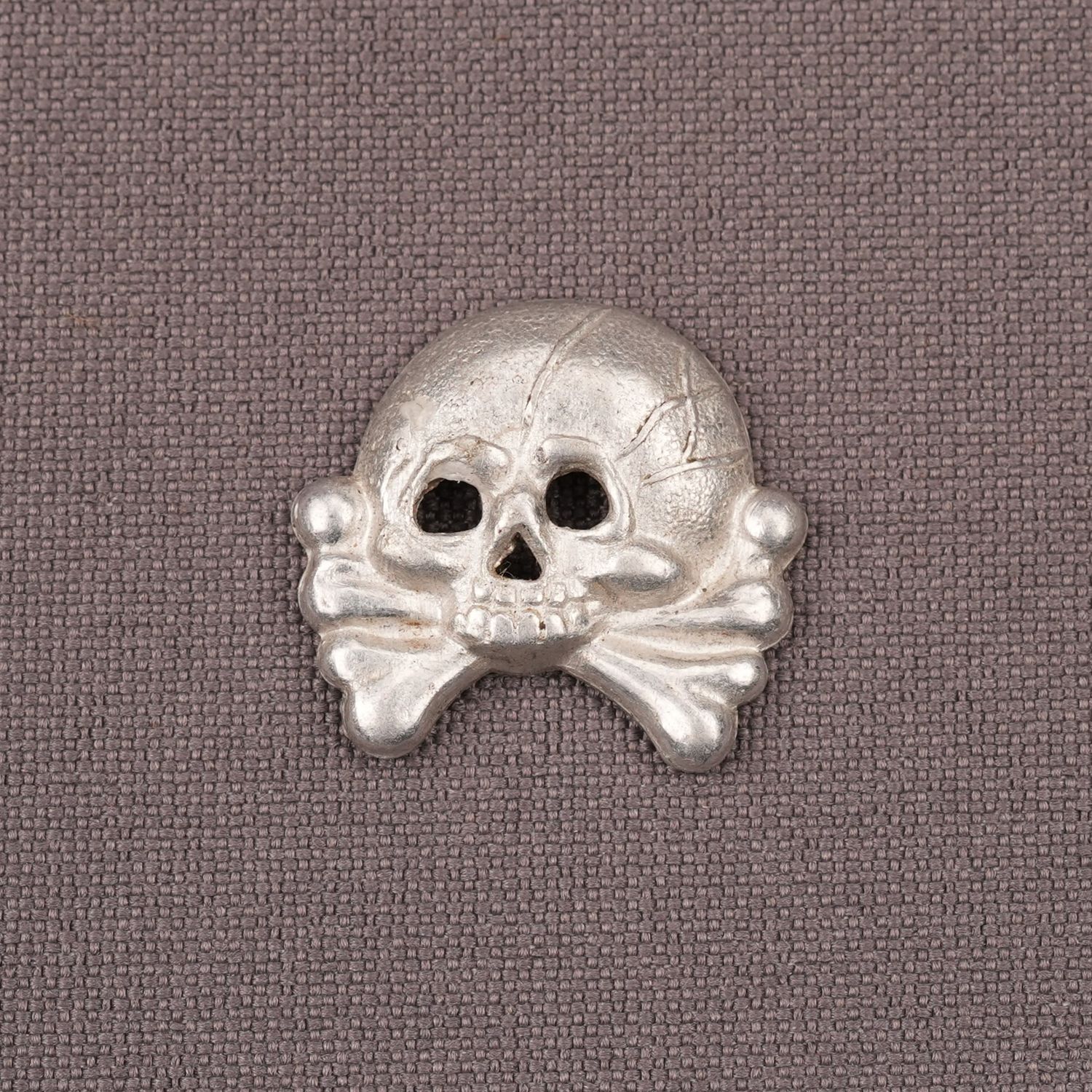German Wehrmacht Panzer Skull - Totenkopf