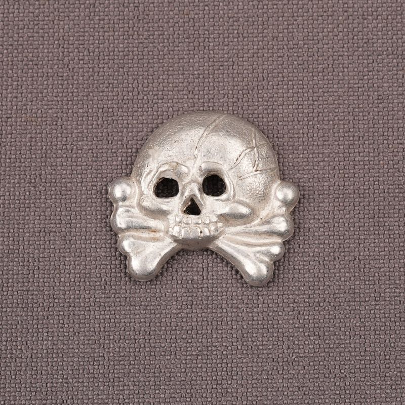 German Wehrmacht Panzer Skull - Totenkopf
