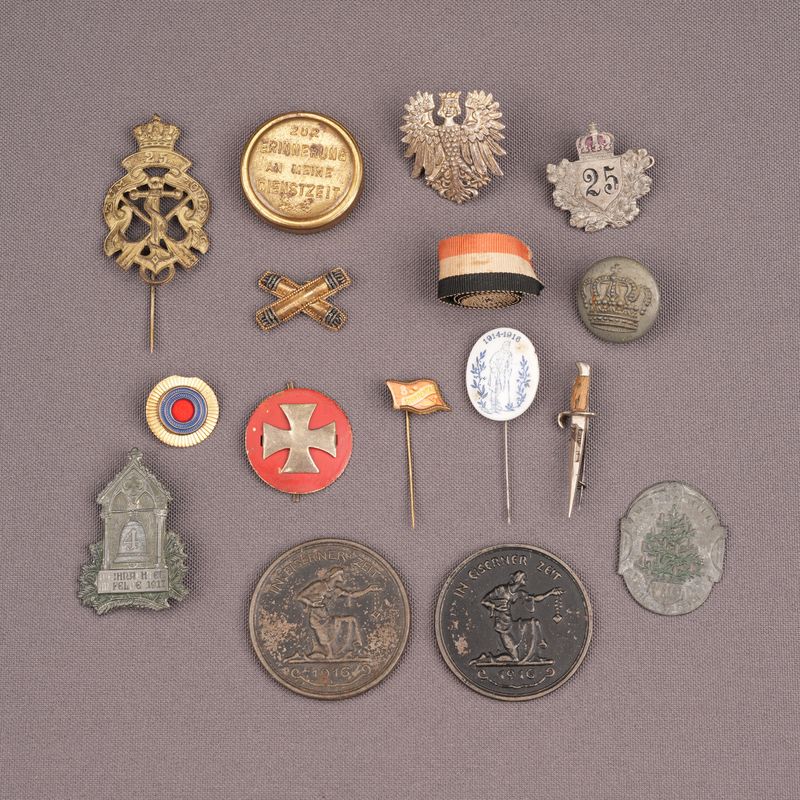 German &amp; Austro-Hungarian Lot of Miscellaneous, Hermann Hosaeus WWI