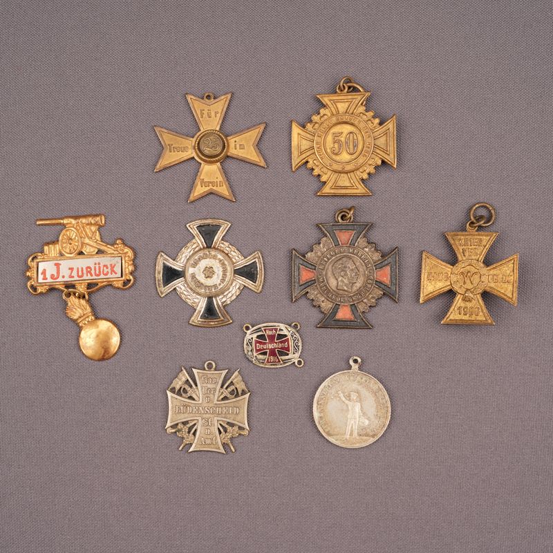 German Lot of Verein Abzeichen, Eiserne Kreuz, Steinhauer &amp; Lück WWI