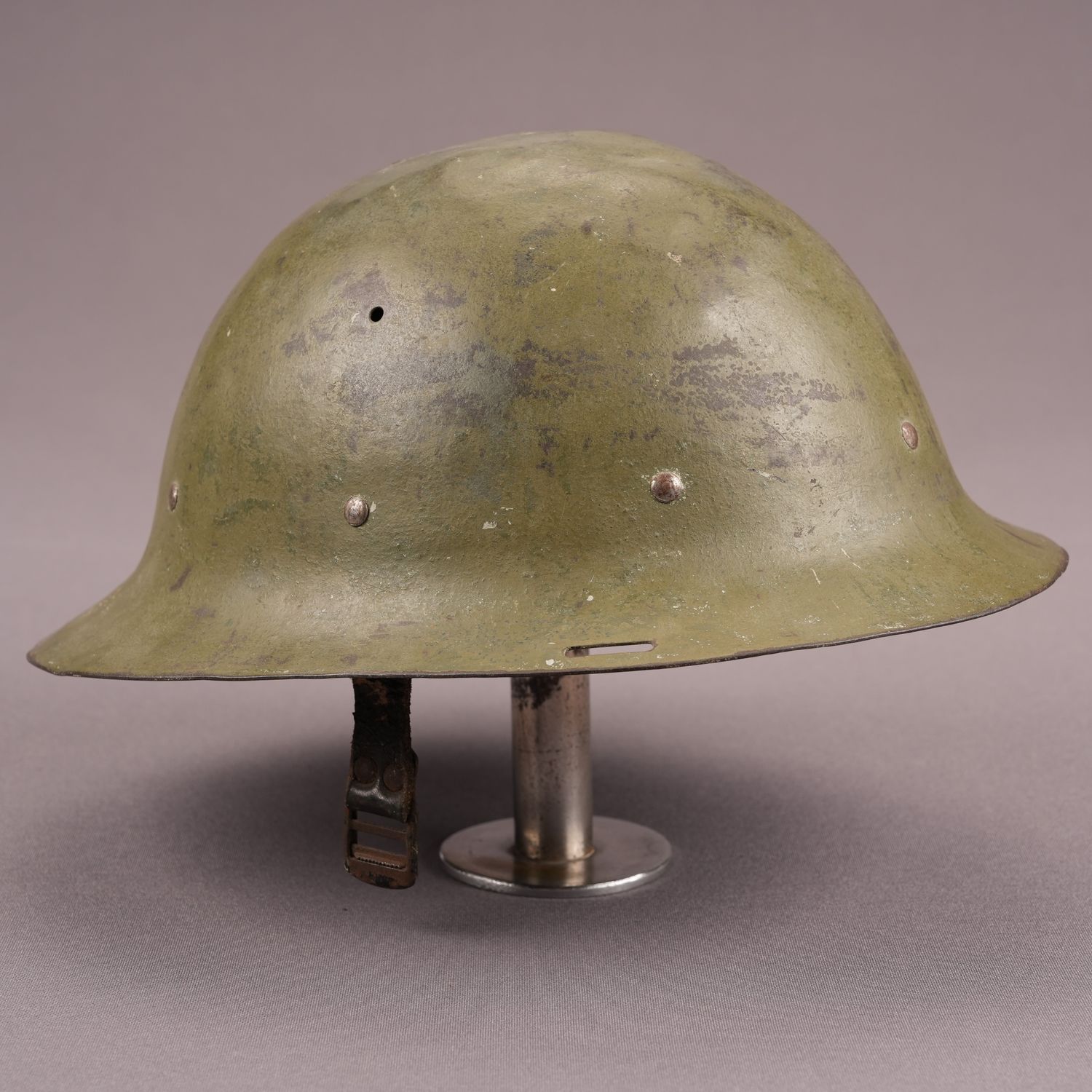 Dutch M16C Helmet With Tag