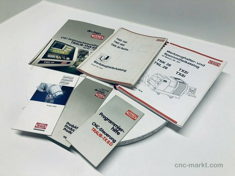 Auf Anfrage: Traub Prospekte, Ersatzteilverzeichnisse, Kataloge uvm.