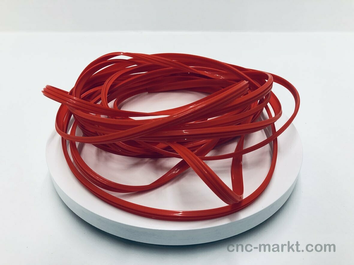 Traub C C2 C3 C5 C6 Abstreiferlippe Lippe Abstreifer  C  rot Hennig 3m 319622