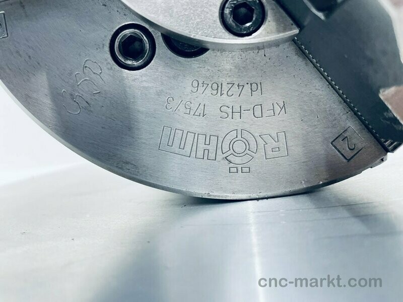 3-Backenfutter, Röhm, KFD-HS 175/3, 421646