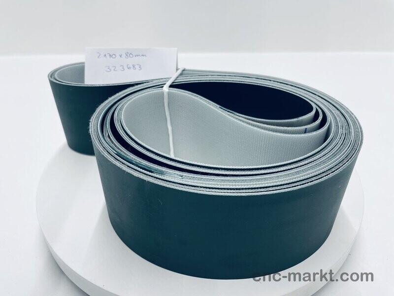 Traub Transportband Gurt 323683 2170x80 Teileförderer 10905382 TNC65, TNC42