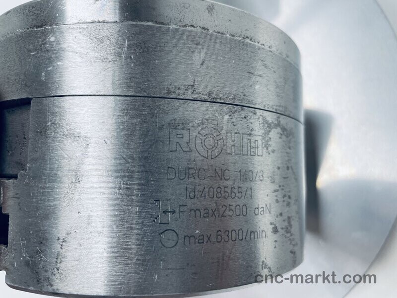3-Backenfutter Röhm Duro NC 140/3  408565/1 Traub Futter