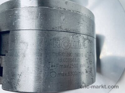 3-Backenfutter Röhm Duro NC 140/3  408565/1 Traub Futter