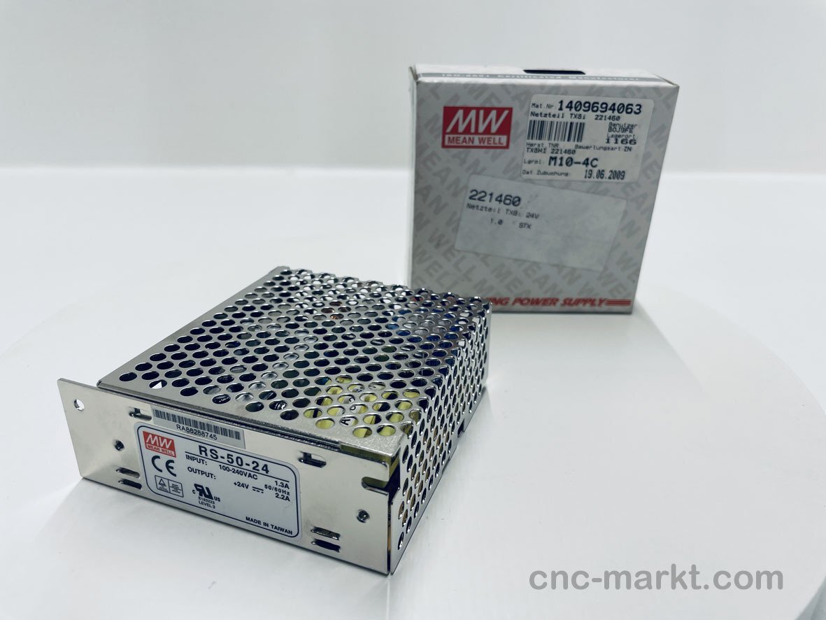 MW Meanwell Netzteil Traub TX8i 24V RS-50-24 10874639 221460