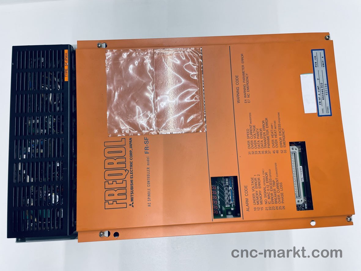 Traub Mazak Meldas Mitsubishi Achsverstärker Stromrichter FR-SF-4-11KP-T TX8F 3221518  10786318 221518 TT