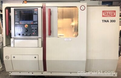 Traub CNC Drehmaschine TNA300Y, TX8H, Bj.1998, Späneförderer, rotierende  WZ