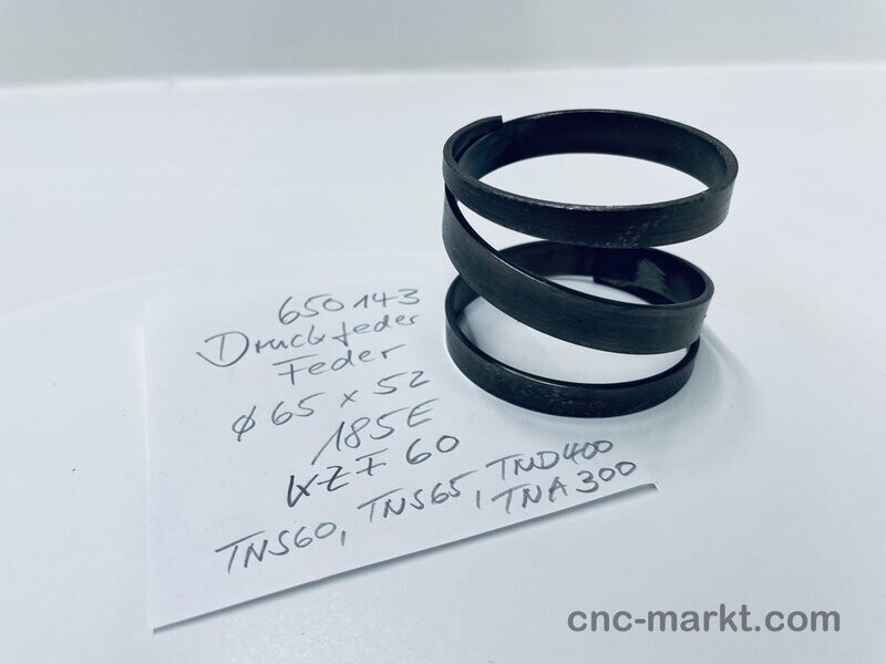 Traub 650143 Druckfeder Feder KZF60 TNS60 TNS65 TND400