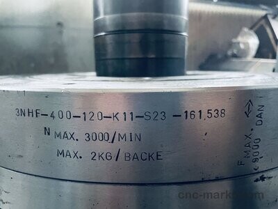 Traub Futter Forkardt 3NHF-400-120-K11-S23-161538 A11