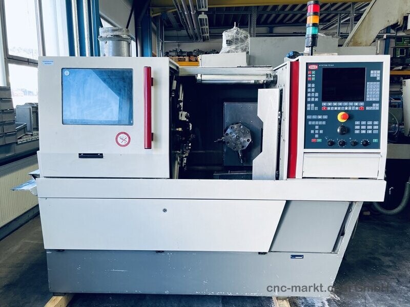 Traub CNC TNM65 2003 TX8H Lademagazin BAST Abgfreifspindel