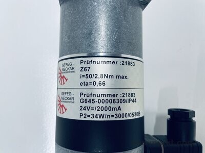 Traub GEFEG-Neckar Getriebemotor G645-00006309/IP44