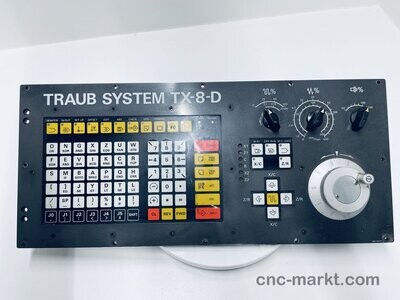 Traub Numerik Tastatur TX8D TX8 D Bedientafel