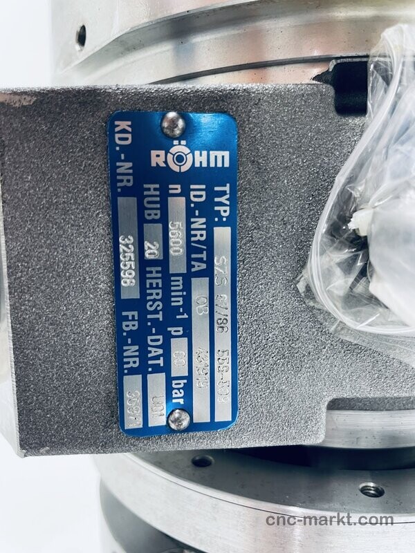 Röhm Spannzylinder SZS 67-86 Hohlspannzylinder 325598 10457400