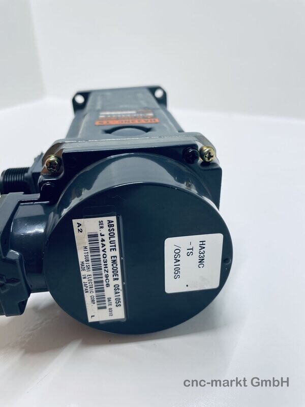 Traub Mitsubishi Servo Motor HA33NC-TS OSA105S AC 2NM AMS neu