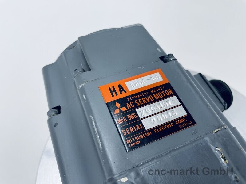 HA80CB-SS Traub Mitsubishi Servo Motor 5NM AMS TND300 X 103829 10416320