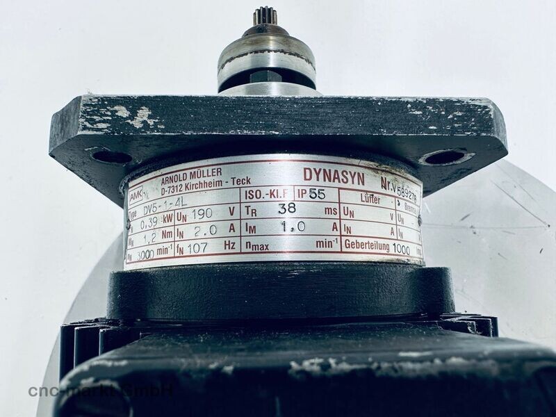 Traub AMK Motor DV5-1-4L Dynasyn 1NM 3000NM