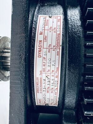 Traub AMK Motor Servo DV10-23-4M 24,5NM 2000U