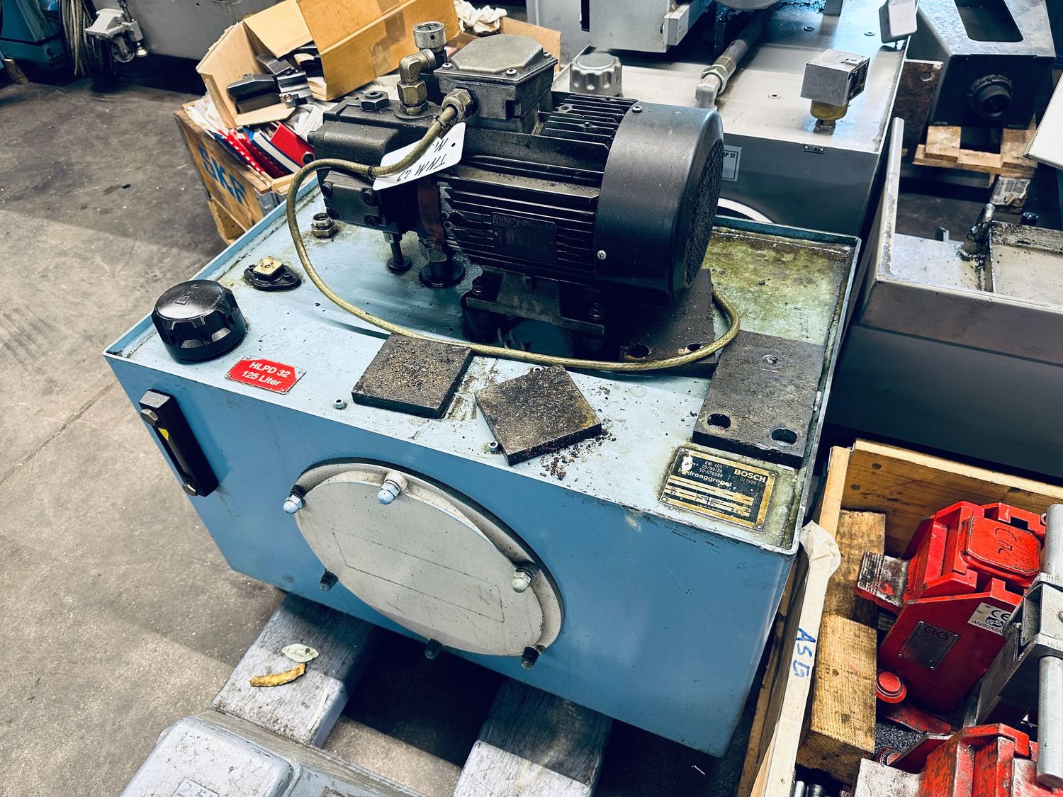 Bosch Hydraulikaggregat SH0 270600 Leroy Somer 0 813 251 063 TNM42