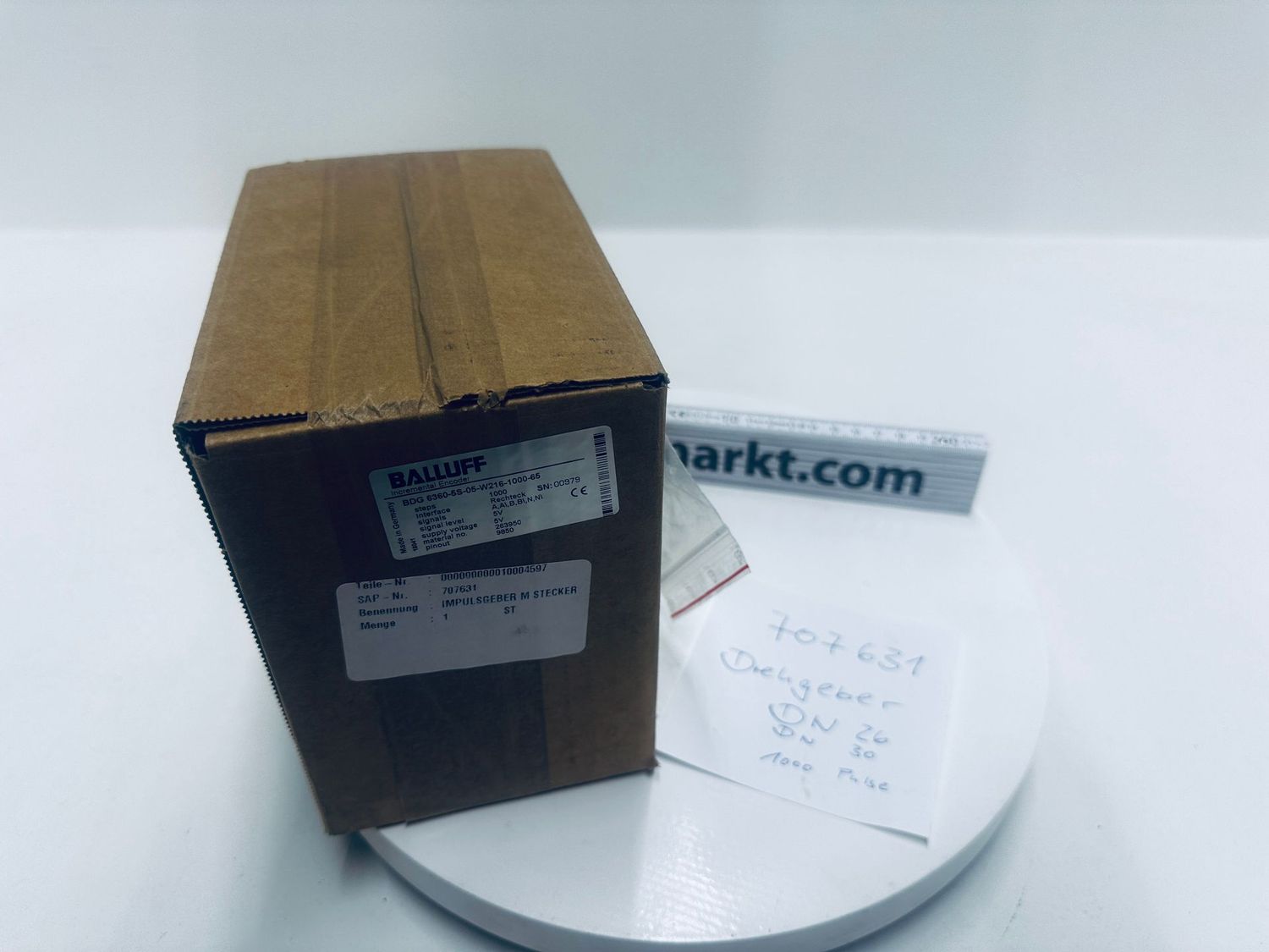 Winkelcodierer Drehgeber Impulsgeber Balluff BDG 6360-5S-05-W216-1000-65