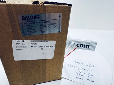 Winkelcodierer Drehgeber Impulsgeber Balluff BDG 6360-5S-05-W216-1000-65