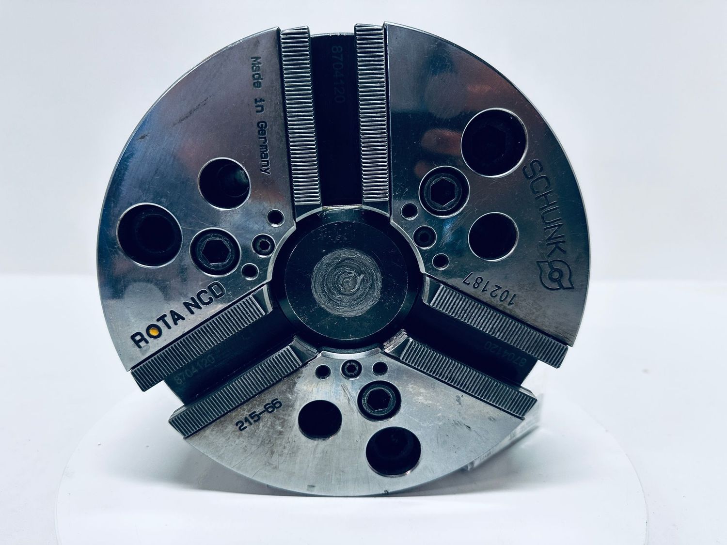 Schunk Rota NCD 215-66 102187 3 Backenfutter Drehmaschine Dreibackenfutter A6 Spindel