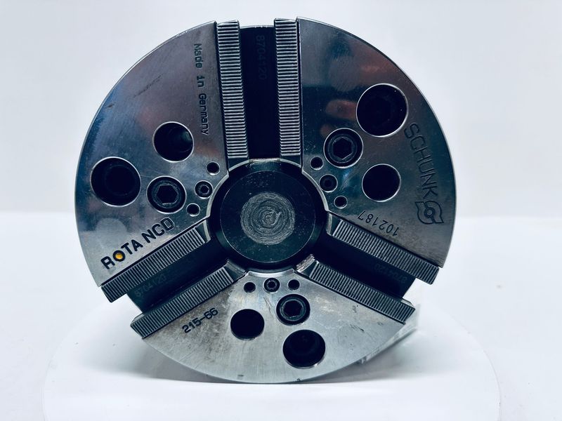 Schunk Rota NCD 215-66 102187 3 jaw chuck lathe  three jaw A6 Spindel