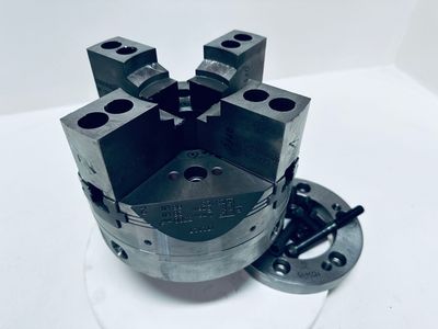 Schunk Rota NC plus 2 215-66  172827 4 Backenfutter Drehmaschine Vierbackenfutter A6 Spindel