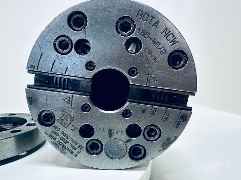 Schunk Rota NCW 185-46/2 020751 2 Backenfutter Drehmaschine Zweibackenfutter Schunk Rota NCW 185-46/2 020751 2 Backenfutter Drehmaschine Zweibackenfutter